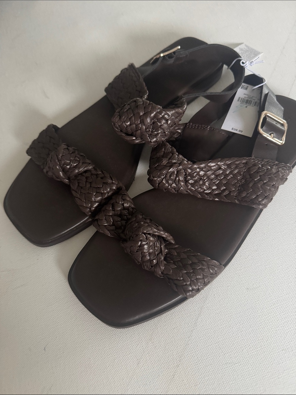 Brown Sandals Womens 9 Old Navy